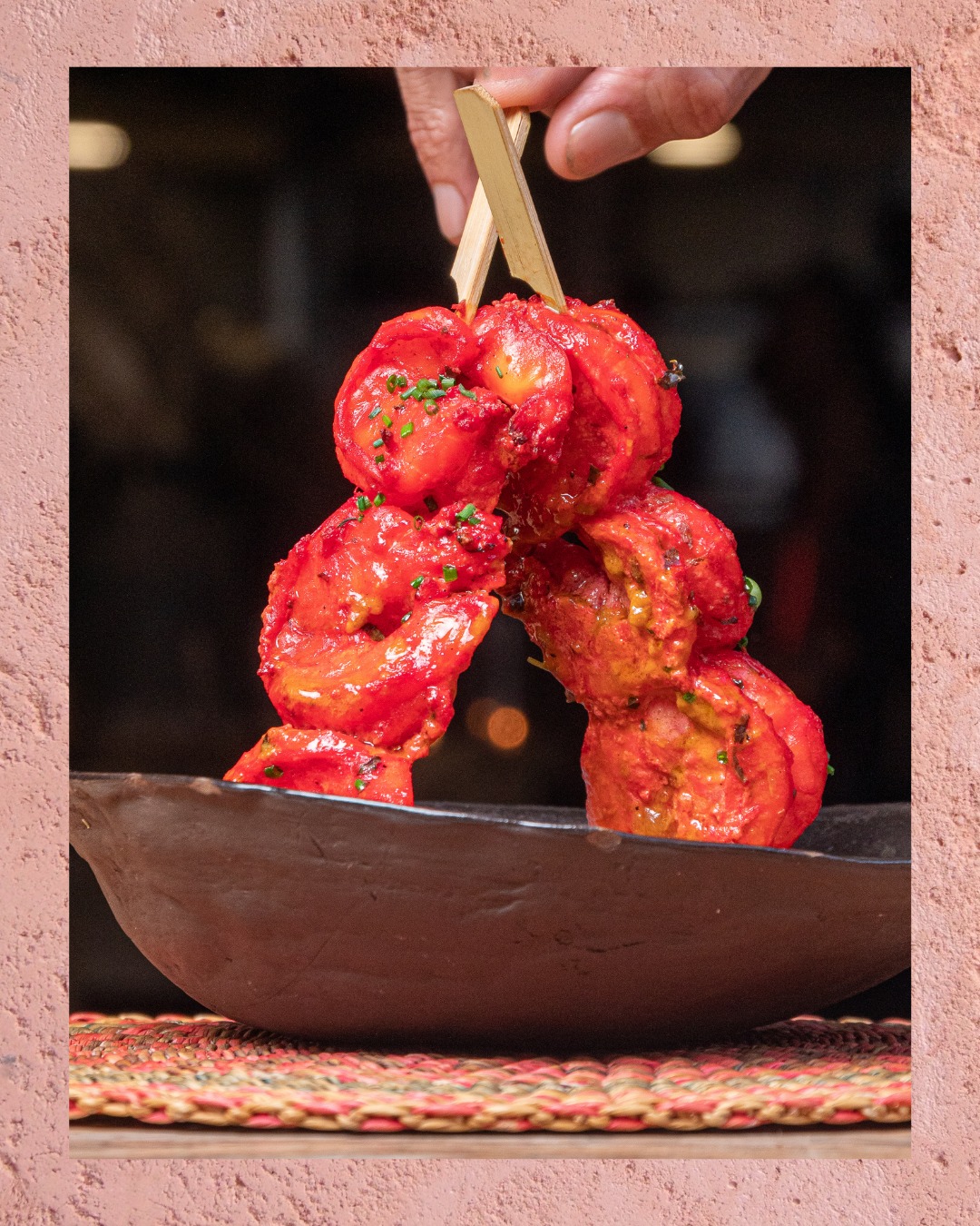 Fire-roasted dish at Casa Flow